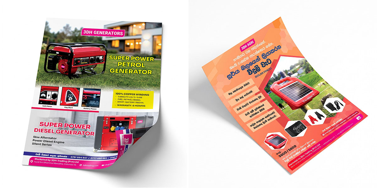 Leaflet and Flyer
